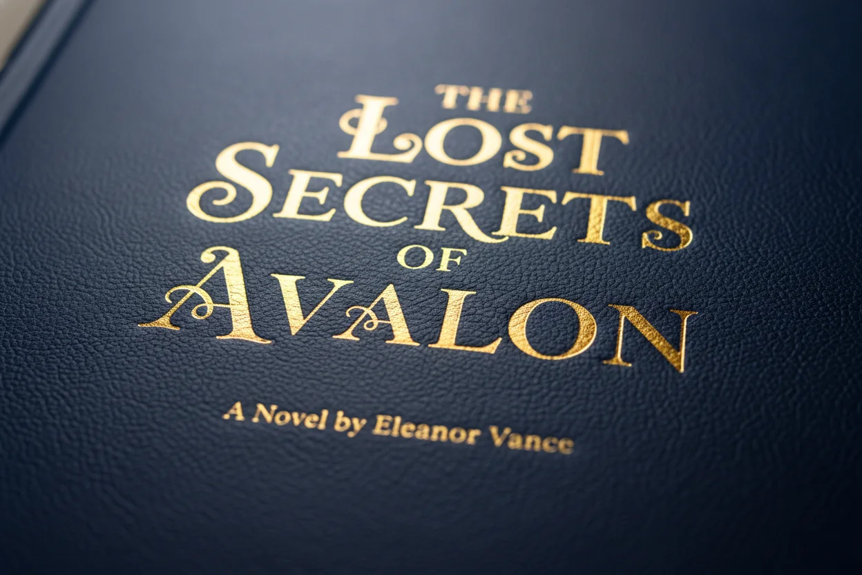 AI book cover design example 1