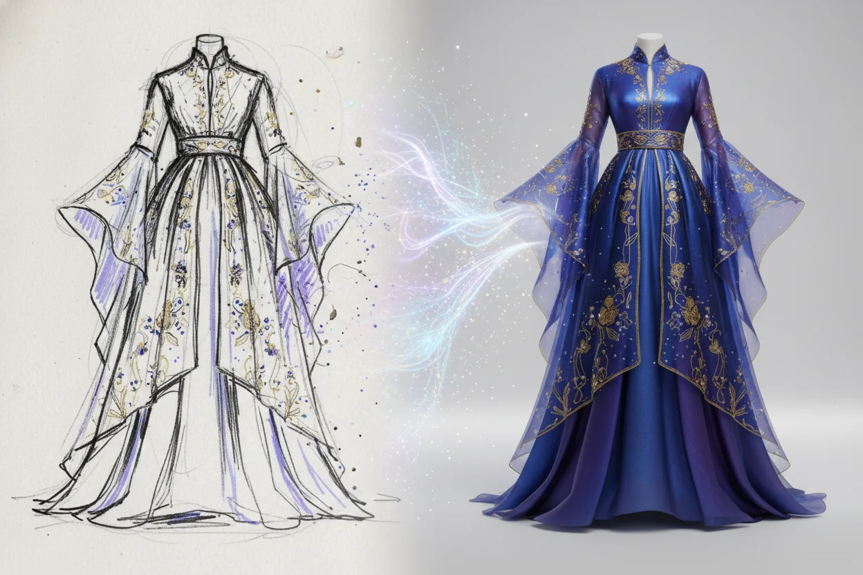 AI fashion design example 1