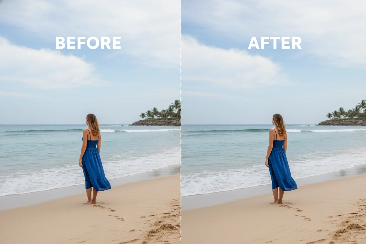 AI image editing workflow example 1