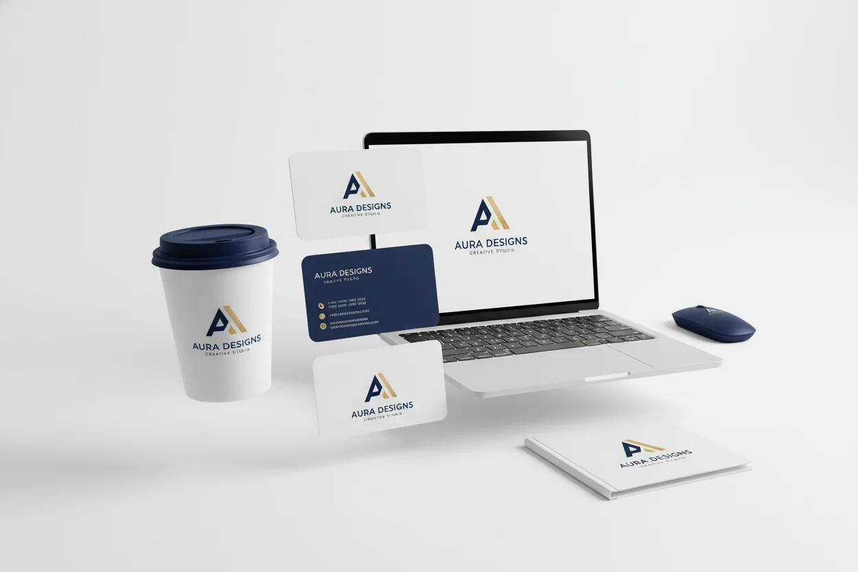 AI logo design examples