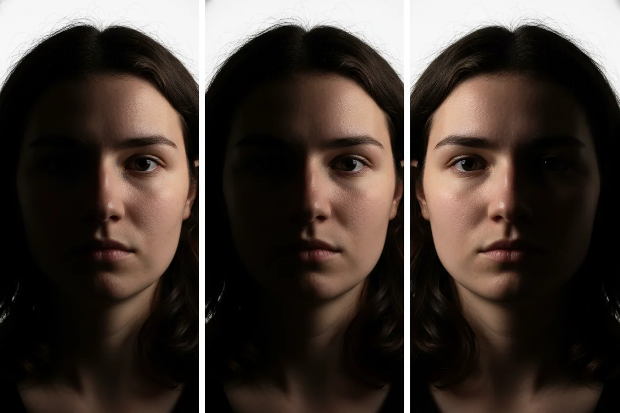 AI realistic face example 2